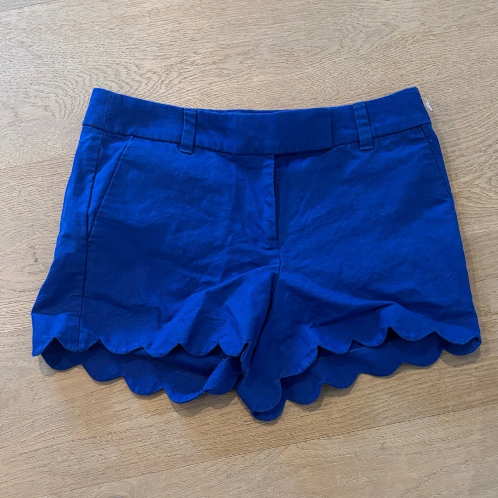 JCrew size 2 scallop shorts